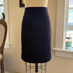 H&M Black Pencil Skirt Knee-Length Workwear